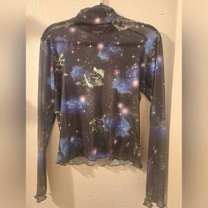 Dolls Kill Horoscopez Constellation Mesh Top